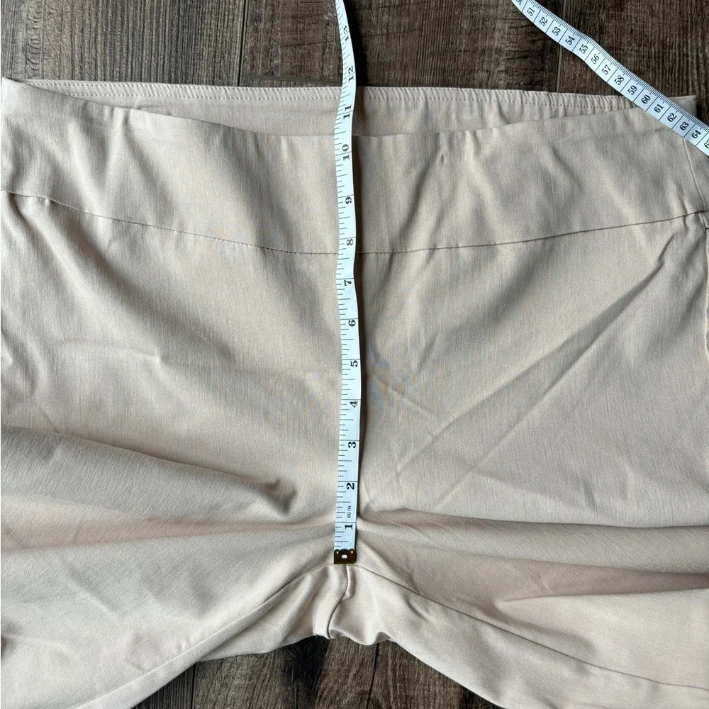 NEW Larry Levine Slim Ankle Length Pull On Slacks Women's Size Large - Picture 8 of 12